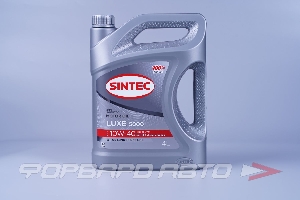 Масло моторное 10W40 4л, LUXE 5000 SL/CF A3/B4 (п/c) SINTEC 600232