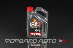 Масло моторное 5W30 5л, Eco-Lite 8100 SN/CF GF-5 MOTUL 108214