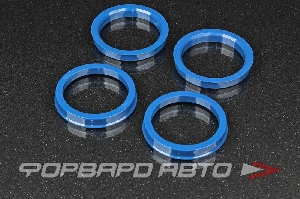 Кольца центровочные 72,6-60,1 СИНИЕ ВЕКТОР HCR726-601