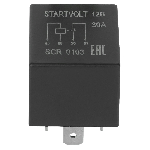 Реле 12V 4-х контактное 30А STARTVOLT SCR 0103