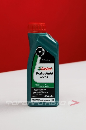 Жидкость тормозная DOT-4, 0,5л Brake Fluid CASTROL 15A89A