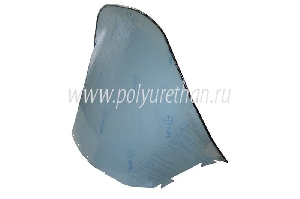 Стекло для снегохода BRP Skandic 500F/600 2001, 2002 (2мм, h=600мм) ПОЛИУРЕТАН 50-44-433