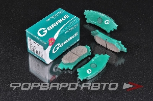 Колодки тормозные G-BRAKE GP-02001