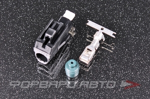 Разъем 1 way стартера TOYOTA 1JZ, 2JZ, 3S-GE Beams, 14-12 AWG (SUMI.187-SKT3) 2.0-2.9mm (SUMI.187-SL7) TS 187 Sealed Series SUMITOMO 6189-0413