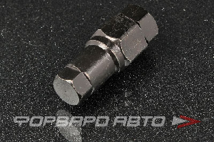 Ключ для гаек, шестигранник на 15 мм (спецключ), под инструмент на 17 и 19 мм, сталь, чёрный ВЕКТОР K212215
