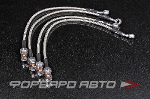 Шланги тормозные армированные TOYOTA Mark2, Chaser, Crown, Cresta JZX90 JZX100 GOODRIDGE TTY6705-4P