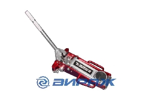 Домкрат подкатной 100кг алюминиевый 38-146мм TORIN T801002L