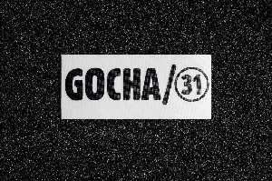 Стикер "GOCHA/31" CIAY 