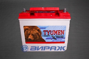 Аккумулятор 12V 55а/ч (L) (237х128х222) 410A ТЮМЕНСКИЙ МЕДВЕДЬ 