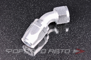 Фитинг AN16 45°, под шланг AN, серый AB88 