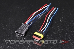 Купить Разъем 4 провода герметичный гнездовой + штыревой МАЯК МРГ-001-4-1,5 Разъем 4 провода герметичный гнездовой + штыревой МАЯК МРГ-001-4-1,5