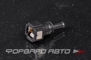 Топливный переходник быстросъемный 7.89-ID5-180° быстросъем мама/на шланг ALWAYTEC B21 Φ7.89-ID5.5-180