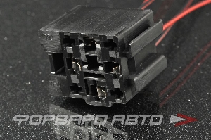 Разъем 4-х контактный реле (с проводами) CARGEN AX3403