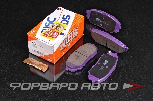 Колодки тормозные NiBK PN0662