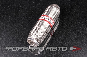 Гофра глушителя 45*230il (Interlock) трехслойная EuroEx 45x230il