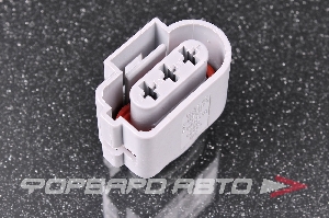 Разъем 3-х контактный повторителя поворота, датчика распредвала (без провода) CARGEN AX6513S