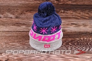 Шапка "DRIFTER", серо-синяя RDS 