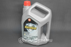 Масло моторное 5W40 4л, HAVOLINE ULTRA TEXACO 