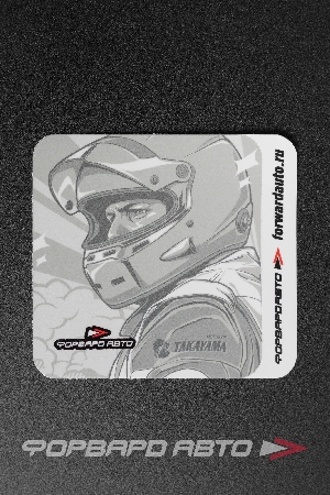 Стикер квадратный "GOCHA"  90*95мм ФОРВАРД АВТО 