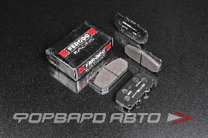 Колодки тормозные передние, Subaru WRX Nissan Silvia S14 Fairlady Z32 Skyline R32 R33, DS3000 FERODO FCP986R
