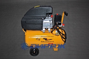 Компрессор PC 1/24-206, масляный коаксиальный произв. 206 л/м, мощность 1,5 кВт DENZEL 58095