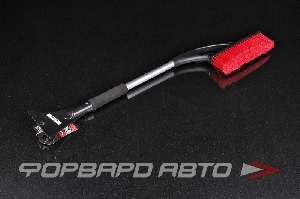 Купить Щётка-смётка со скребком (73 см) с мягкой ручкой,распушенная щетина AVS WB-6312 Щётка-смётка со скребком (73 см) с мягкой ручкой,распушенная щетина AVS WB-6312