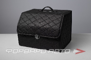 Органайзер в багажник экокожа черный 40х30х30см <> 
