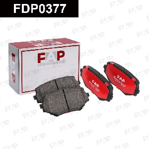 Колодки тормозные FAP FDP0377