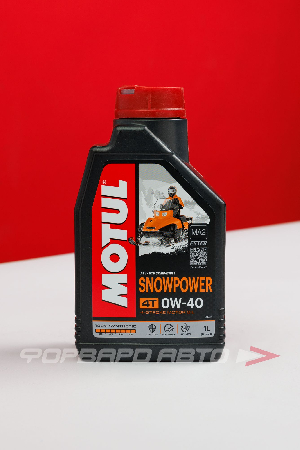 Масло моторное 0W40 1л, 4T SNOWPOWER SL (с) MOTUL 105891