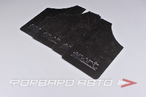 Брызговики универсальные черные (4шт) 370 мм х220 мм SPORT АНТЕЙ-КО А370