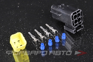 Разъем 4-х контактный датчика кислорода CARGEN AX6724