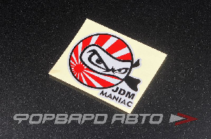 Наклейка JDM MANIAC MELCO 