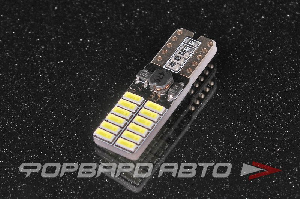 Лампа светодиодная 12V T10 24SMD со стабилизатором Китай 