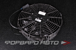 Вентилятор охлаждения универсальный 11" (280 мм) 12V "тянущий", производительность 1430 м³/ч / 844 CFM SPAL VA09-AP12/C-54А
