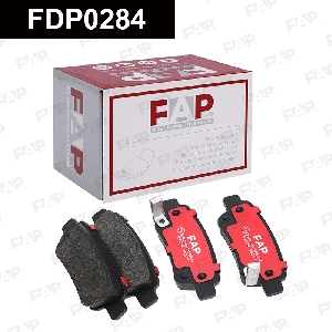 Колодки тормозные FAP FDP0284