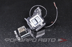 Фара светодиодная 12V/24V 20W 6000K, 6 диодов ближний, 75*75(80)*55 мм квадратная SKYWAY S07201077
