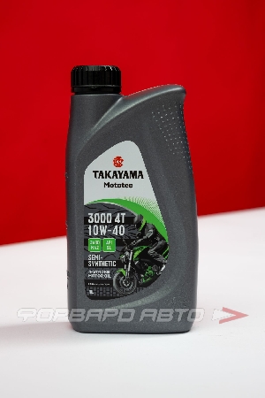 Масло моторное 10W40 1л, 4T Mototec 3000 SSL MA-2  (п/с) TAKAYAMA 605571