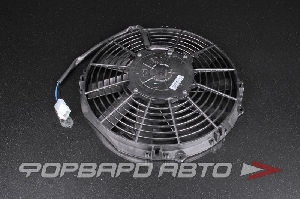Вентилятор охлаждения универсальный 11" (280 мм) 12V CFM=729.83 (тянущий) GC COOLING 