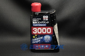 Полироль абразивная, 3000, жидкая, 300мл. SOFT99 09144