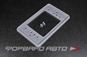 Накладка под номер пластиковая квадратная под болт 290*170мм ГОСТ SKYWAY 