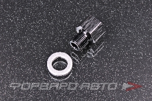 Фитинг адаптер M10*1,0 мм - 1/8" наружная и внутренняя резьбы, для топливного регулятора AB88 