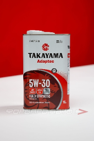 Масло моторное 5W30 1л, ADAPTEC SN/СF С3 металл (с) TAKAYAMA 6056084
