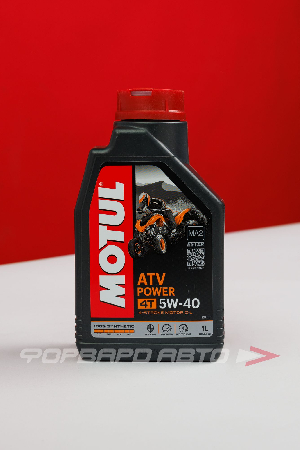 Масло моторное 5W40 1л, 4T POWER ATV SN/SM/SL/SJ MA2 (с) MOTUL 113196