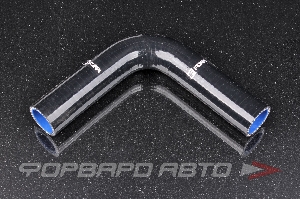 Патрубок силиконовый 30 мм, 90°, L=150*150 мм, 4 слоя армировки, чёрный FORA ASHU03-90-30