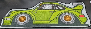 Ковер "PORSCHE 911 (964) Carrera RSR" (1200*400мм) GYCA 