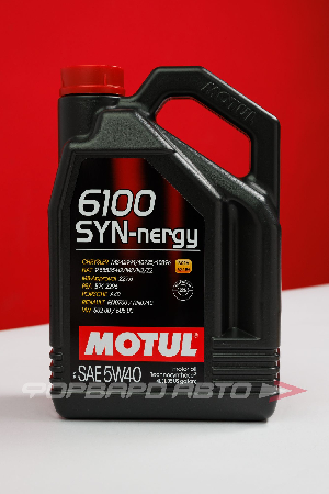 Масло моторное 5W40 4л, SYN-nergy 6100 A3/B4 SN MOTUL 111862