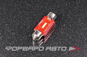 Лампа светодиодная 12-24V T11 C5W 1 SMD диод 1-конт 36мм CANBUS Белая SKYWAY S08202069