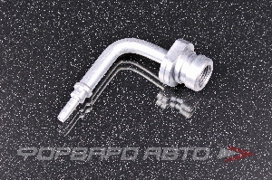 Фитинг М10*1,0  90° для тормозных систем. HEX17 (Под обратный конус , под опрессовку, сталь) GOODRIDGE S759-9131Z1