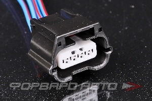 Разъем 4-х контактный замка крышки багажника Granta Герметичный (с проводами) CARGEN AX951