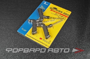 Набор для ремонта бескамерных шин (шило, рашпиль, игла) STAYER 43270-Н3